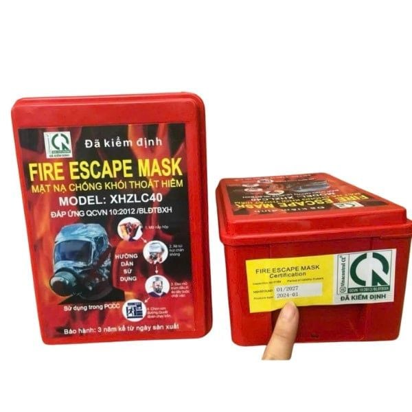 Mặt Nạ Phòng Khói Độc XHZLC40