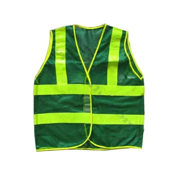 Áo Phản Quang Xanh 2 Dây Vàng