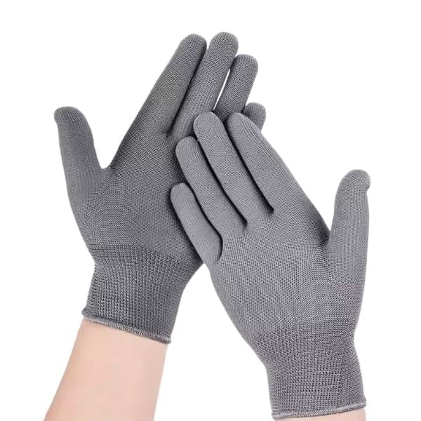 Găng Tay Polyester Màu Xám
