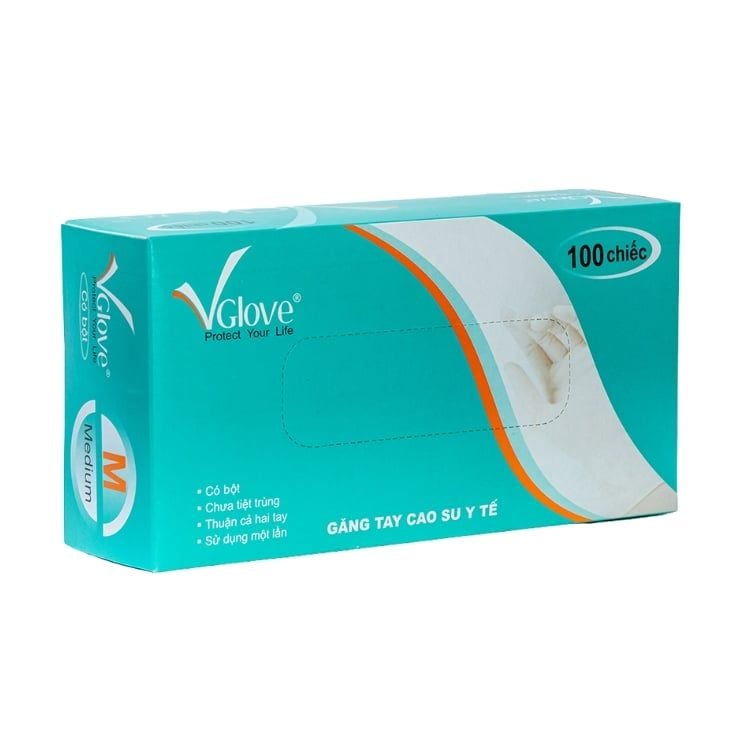 Găng Tay Latex Có Bột Vglove