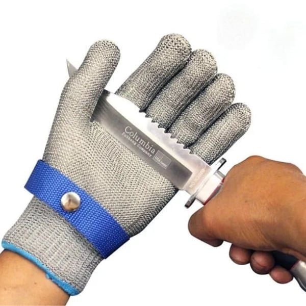 Găng Tay Chống Cắt Sợi Thép 5 Ngón