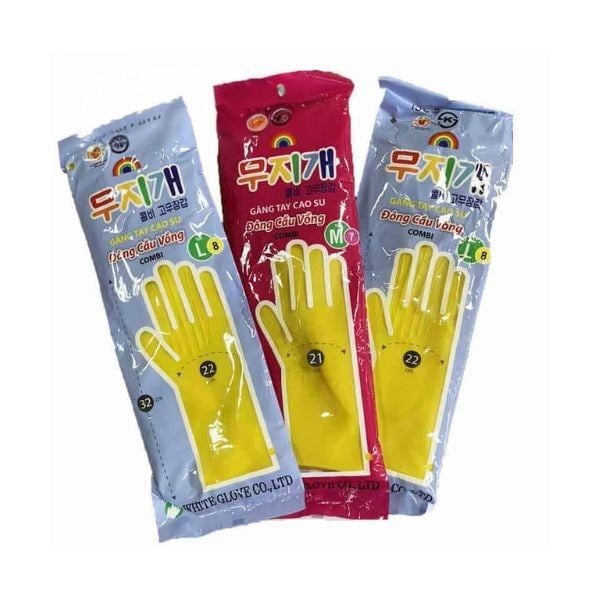 Găng tay cao su Đông Cầu Vồng Combi (32cm)