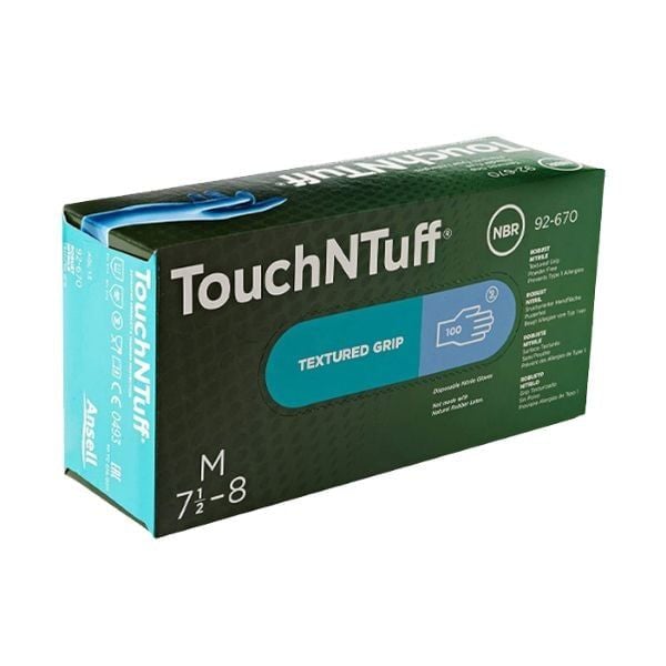 Găng Tay Cao Su Nitrile Chống Dầu 92-670 Ansell