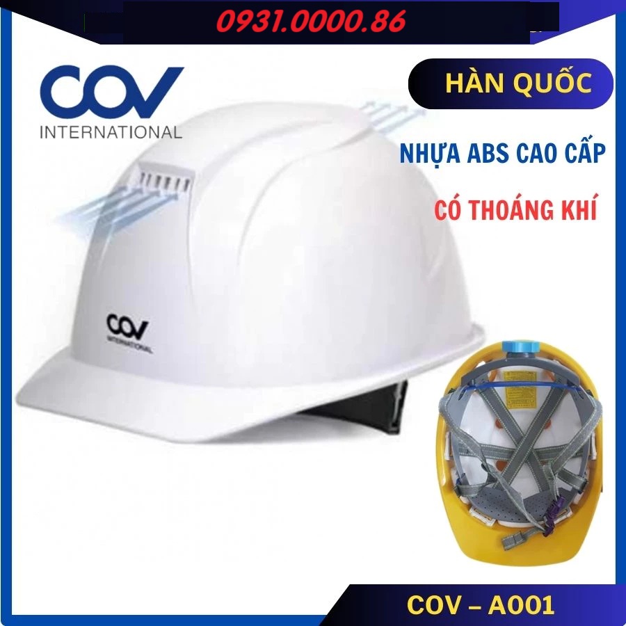 Nón Bảo Hộ Hàn Quốc COV Thoáng Khí